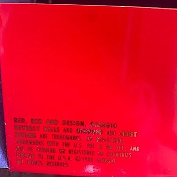 Vintage RARE Giorgio Beverly Hills RED Candle Unused - Picture 8 of 9